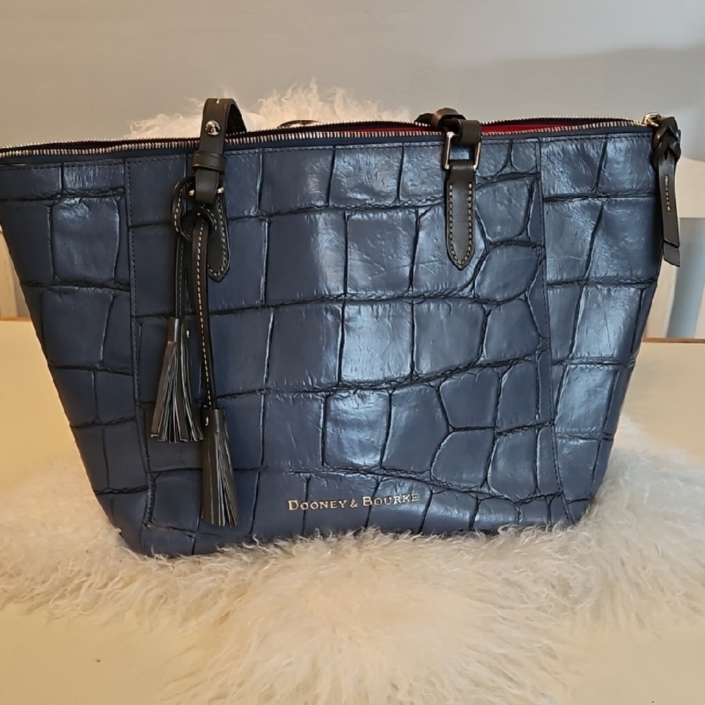 Dooney & Bourke Croc Embossed Tote